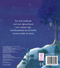 Ik hou van jou tot de maan en terug - mijn voelboek achterzijde