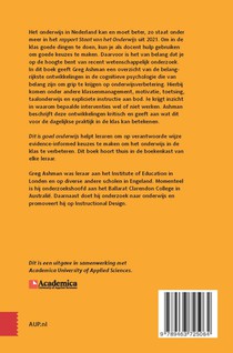 Dit is goed onderwijs achterzijde