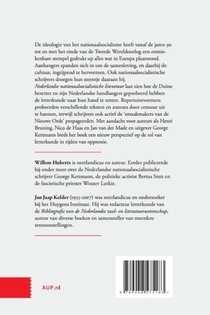 Nederlandse nationaalsocialistische literatuur achterzijde