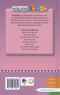 Vos wil ook ziek zijn achterzijde