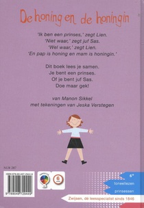 De honing en de honingin achterzijde