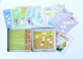De Gorgels magnetische spellingsdoos achterkant