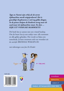 Kijk uit voor die mammoet! achterzijde