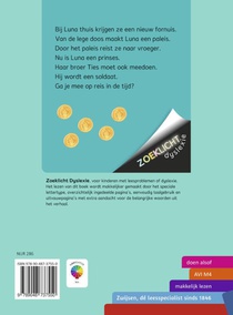 Op reis in de tijd achterzijde