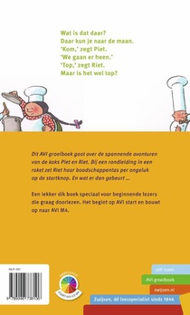 Piet en Riet op reis achterzijde