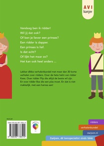 Vandaag ben ik ridder! achterzijde