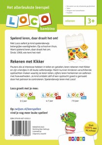 Kikker ik leer rekenen achterzijde