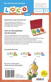 Loco maxi De Gorgels pakket taal & rekenen achterzijde