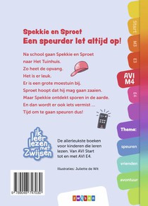 Spekkie en Sproet - Een speurder let altijd op! achterzijde