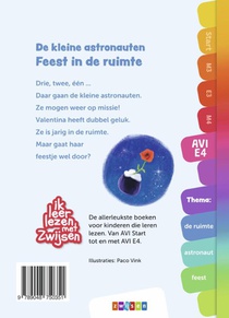 De kleine astronauten - Feest in de ruimte achterzijde
