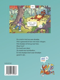Do en het draakje achterzijde