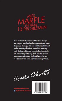 Miss Marple en haar 13 problemen achterzijde