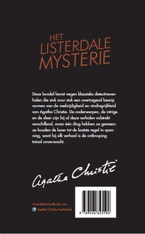 Het Listerdale mysterie achterzijde