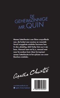 De geheimzinnige mr. Quin achterzijde