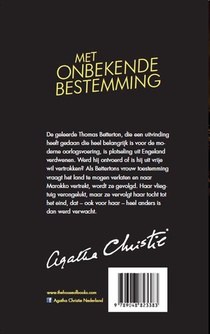 Met onbekende bestemming achterzijde