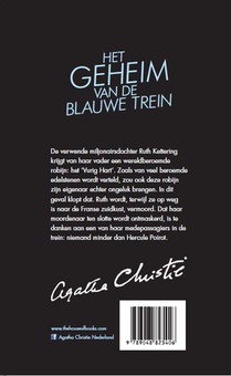Het geheim van de blauwe trein achterzijde