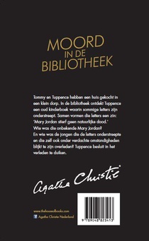 Moord in de bibliotheek achterzijde