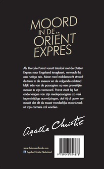 Moord in de Oriënt Expres achterzijde
