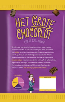 Het grote chocoplot achterzijde