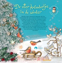 De vier kaboutertjes in de winter achterzijde