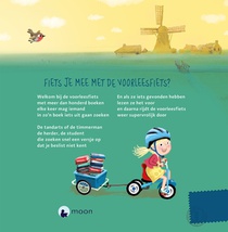 De voorleesfiets achterzijde