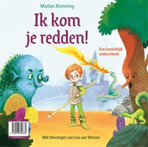 Ik kom je redden! - Een koninklijk omkeerboek achterzijde
