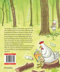 Haas redt het bos achterzijde