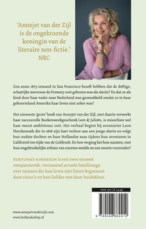Fortuna's kinderen achterzijde