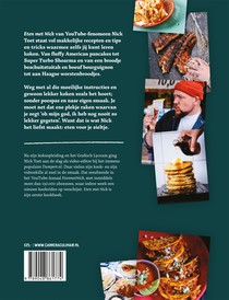 Eten met Nick achterzijde