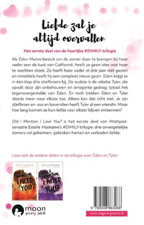 Did I Mention I Love You? achterzijde