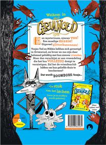 Het bont vliegt in het rond achterzijde