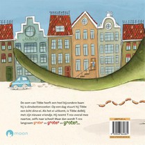 Een T-rex voor Tibbe achterzijde