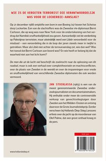 De man die uit de lucht viel achterzijde