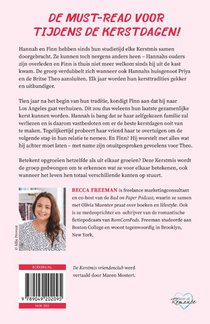 De Kerstmis vriendenclub achterzijde