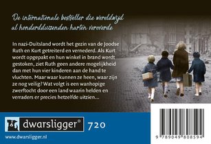 Familie op de vlucht achterzijde