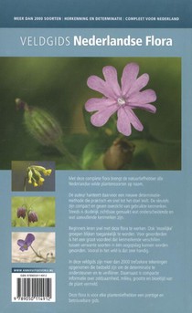 Veldgids Nederlandse flora achterzijde