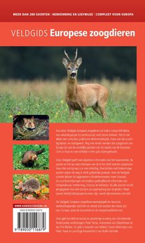 Veldgids Europese zoogdieren achterzijde
