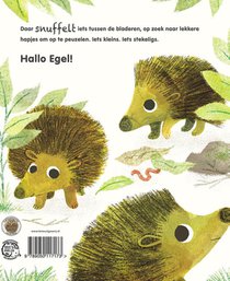 Hallo Egel! achterzijde