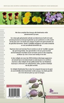 Veldgids Nederlandse flora achterzijde