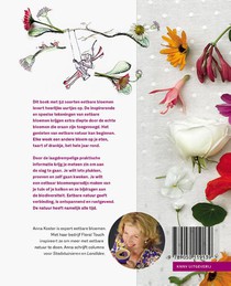 Elke week bloemen op je bord achterzijde