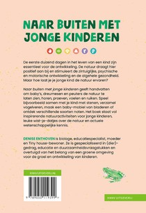 Naar buiten met jonge kinderen achterzijde