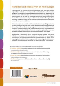 Libellenlarven en hun huidjes achterzijde