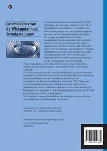 Geschiedenis van de Wiskunde in de Twintigste Eeuw achterzijde