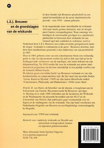 L.E.J. Brouwer en de grondslagen van de wiskunde achterzijde