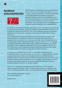 Handboek wiskundedidactiek achterzijde