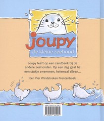 Joupy, de kleine zeehond achterzijde