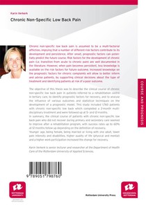 Chronic non-specific low back pain achterzijde