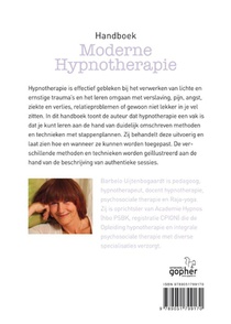 Handboek moderne hypnotherapie achterzijde