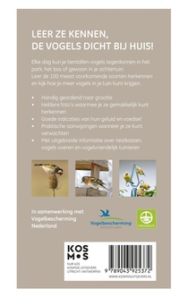 Vogels in en rond de tuin achterzijde