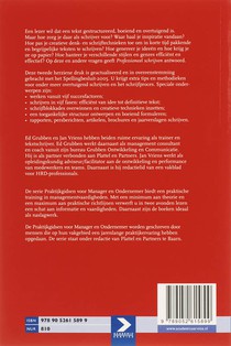 Professioneel schrijven achterzijde